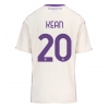 Koszulka piłkarska Fiorentina Moise Kean #20 Strój wyjazdowy 2025-26 tanio Krótki Rękaw
